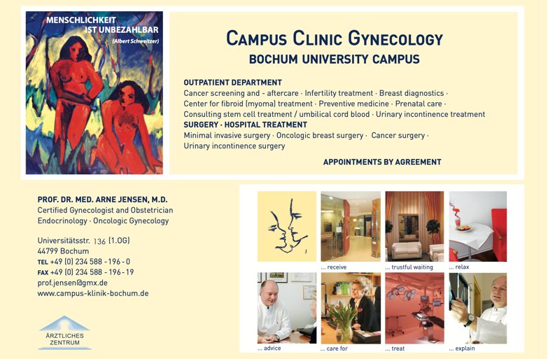 Flyer Campus Klinik Gyn�kologie