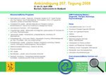 Programm der NWGGG Tagung 2008 (Großes Bild in neuem Fenster)